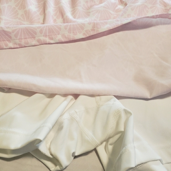 Lady Hagen Pink Seashells Side Pleat Skort Size XL, athlesiure, golfwear - Picture 5 of 8